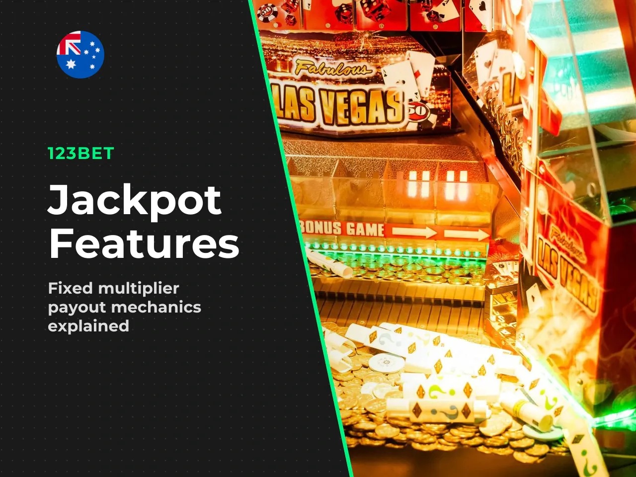 Jackpot values are displayed to the