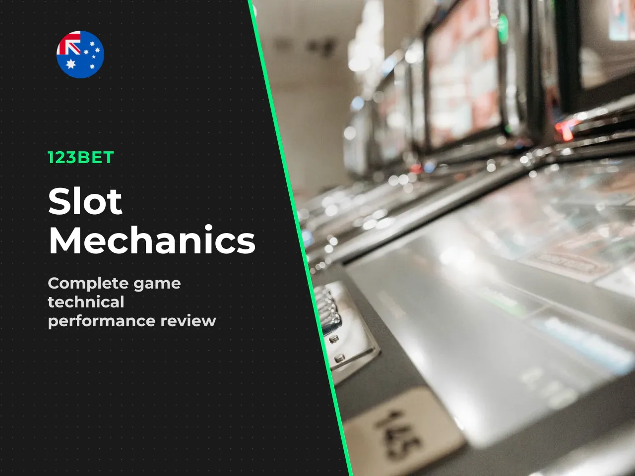 Technical profile reels, rows, paylines and