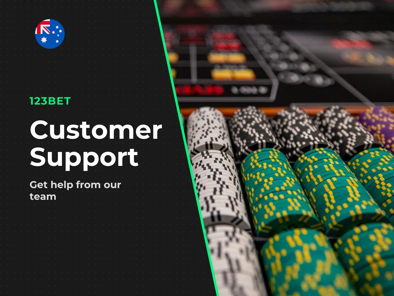 123Bet provides assistance via live chat