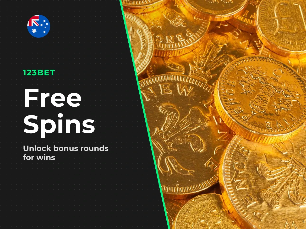 Free spins and bonus game feature