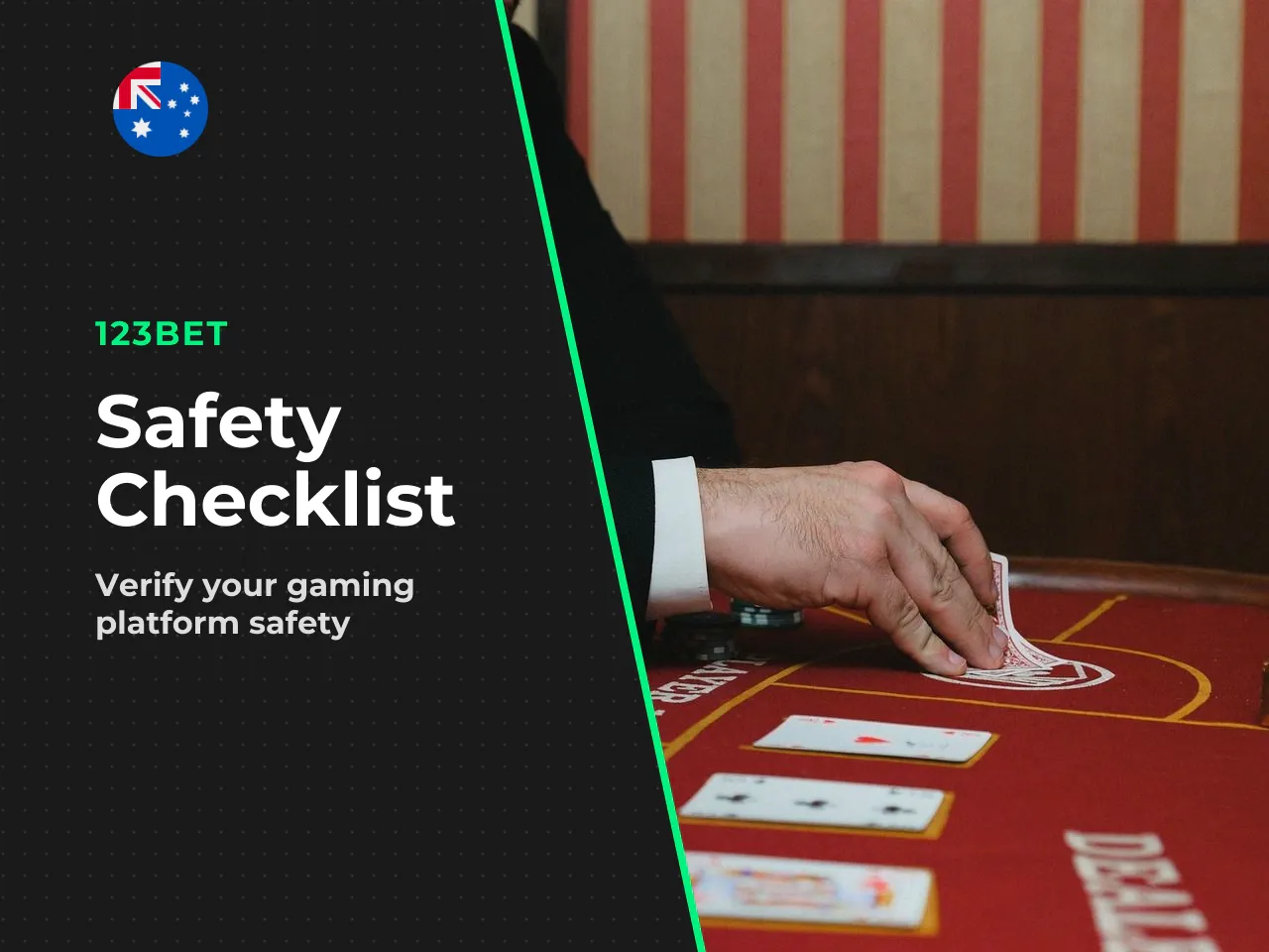 Five-point safety checklist. 1. Licence transparency