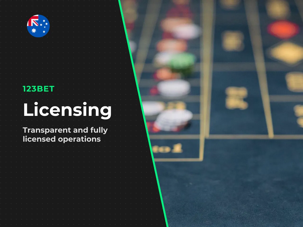 Operator credentials and regulatory licence. 123bet