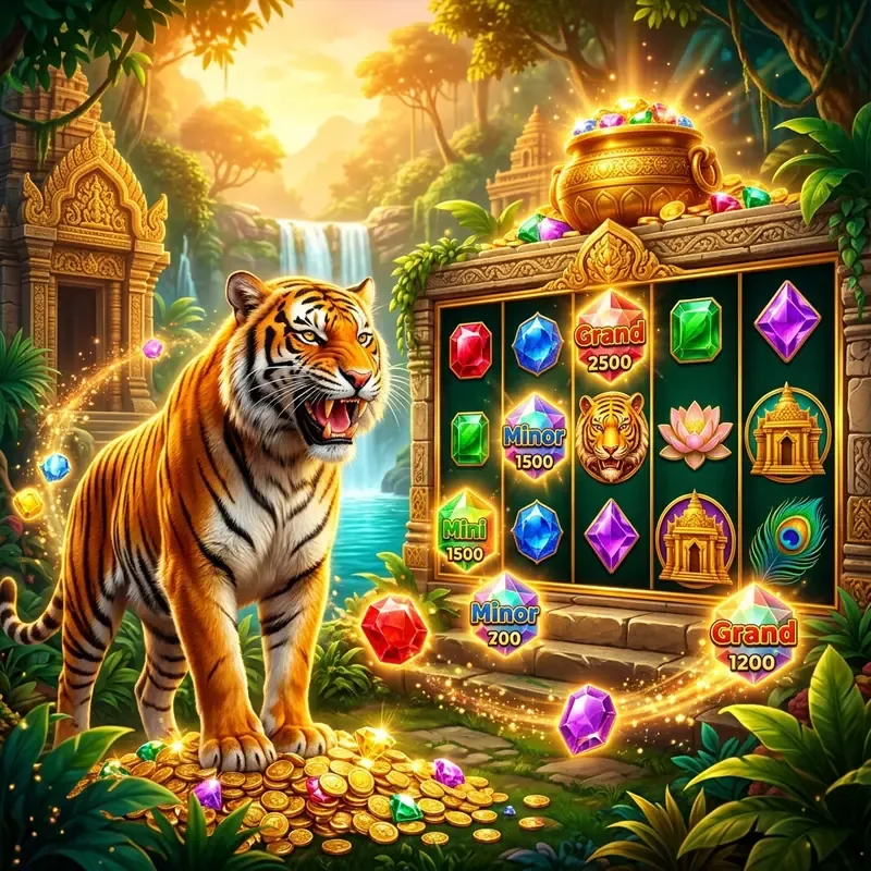 Tiger Gems Slot 3 Oaks Gaming