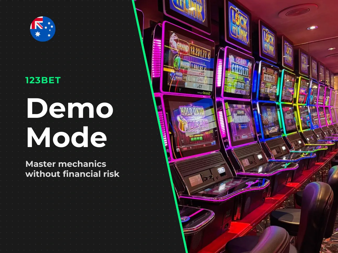 Playing the demo without financial risk