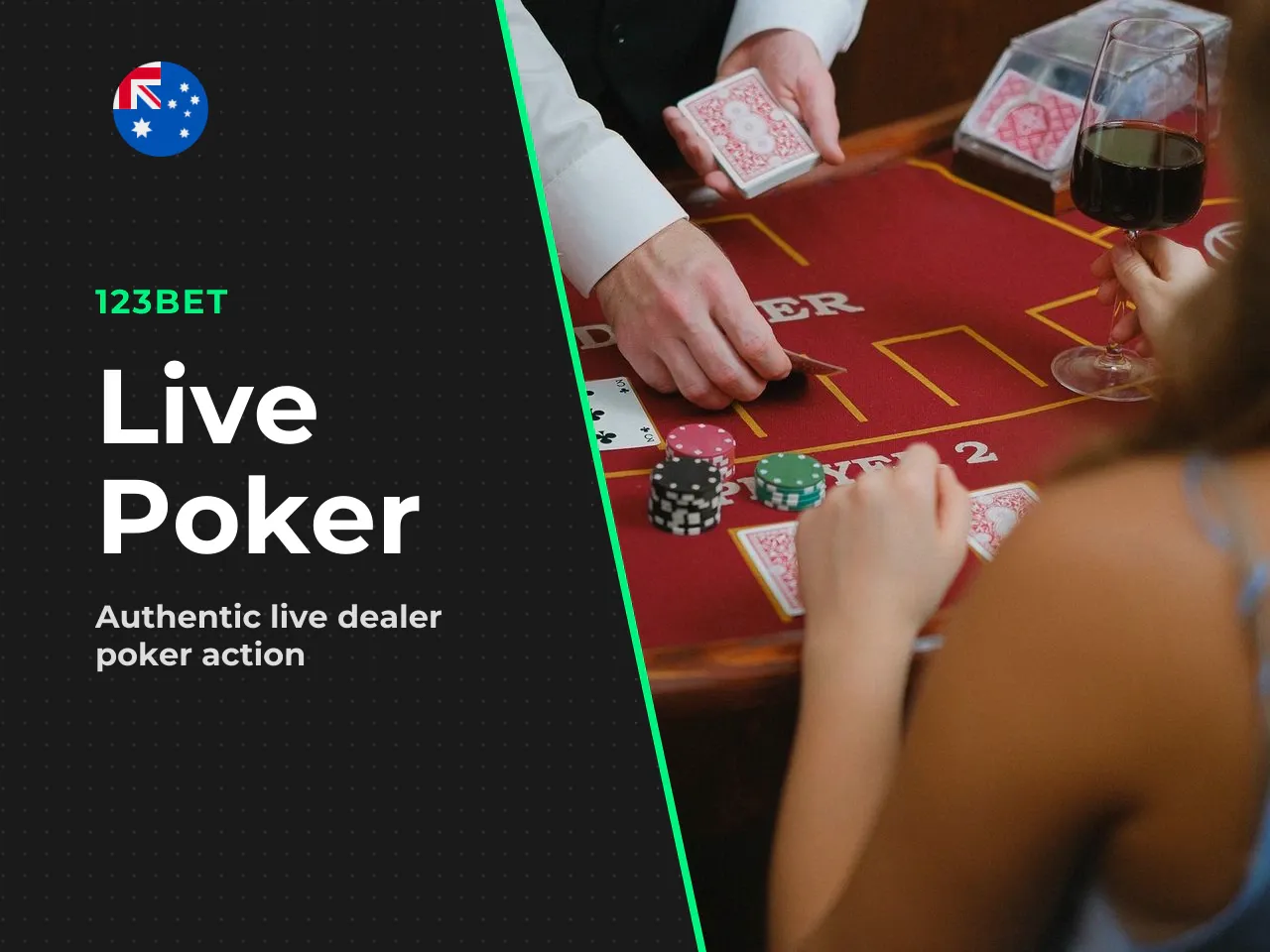 Poker live dealer and live casino