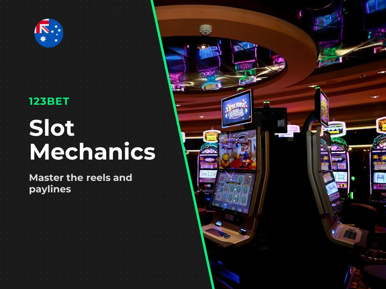 Reels, paylines and principles of winning